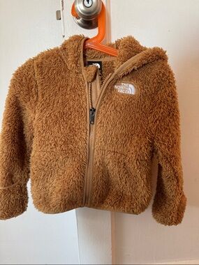 The North Face Plush Zip-Up Hoodie - Caramel